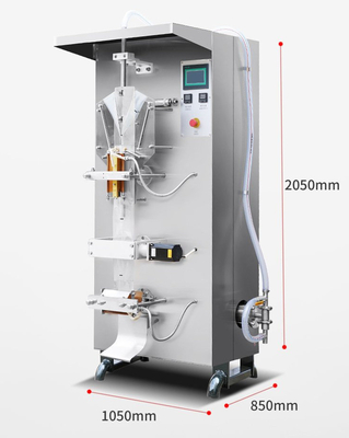 Automatic Touch Screen Pure Water Juice Milk PE Pouch Sachet Bag Water Filling Machine