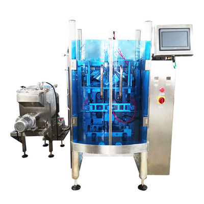 Automatic Granule Sachet Filling Machine For Snack Salt Rice Beans Seed Spice Sugar