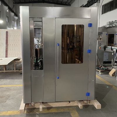 3 In 1 Automatic Small scale drinking Water 600ml Liquid Bottle washing Filling capping Machine