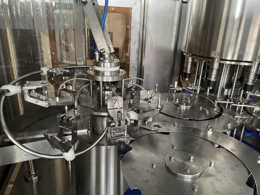 3 In 1 Automatic Small scale drinking Water 600ml Liquid Bottle washing Filling capping Machine