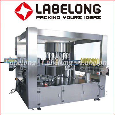 Hot Melt Glue Opp Plastic Label Bottle Labeling Machine For Carbonated Drink