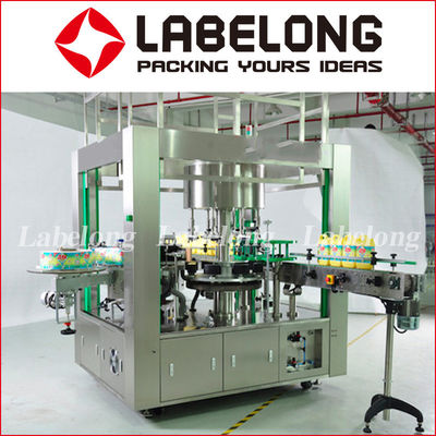 Hot Melt Glue Opp Plastic Label Bottle Labeling Machine For Carbonated Drink