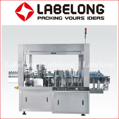 Hot Melt Glue Opp Plastic Label Bottle Labeling Machine For Carbonated Drink