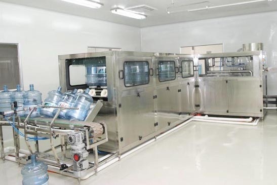 220V 5 Gallon Pure Water Filling Machine 2500*1200*1800mm